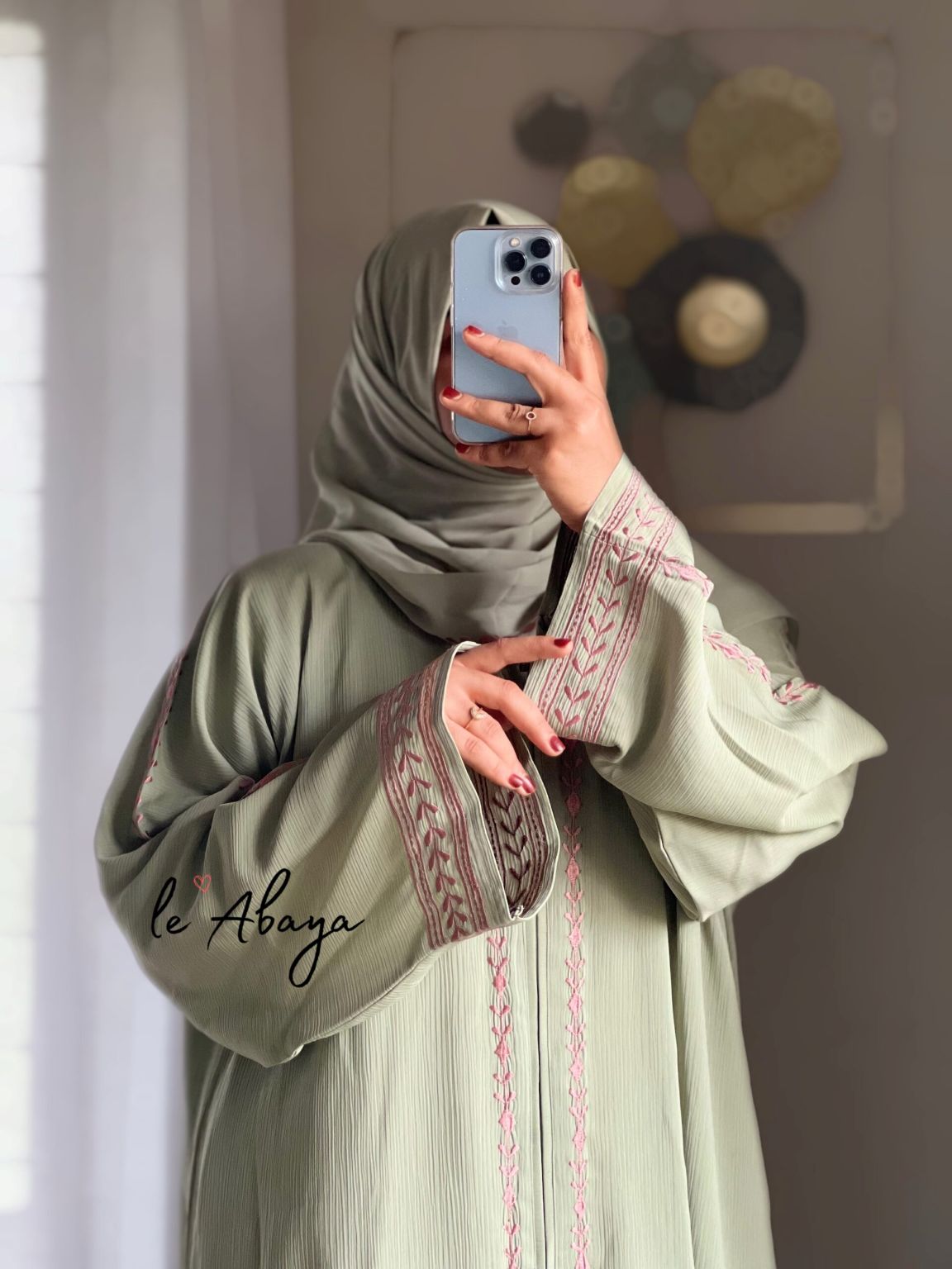 Embroidery Abaya